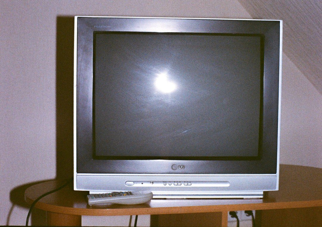 vintage television broadcast