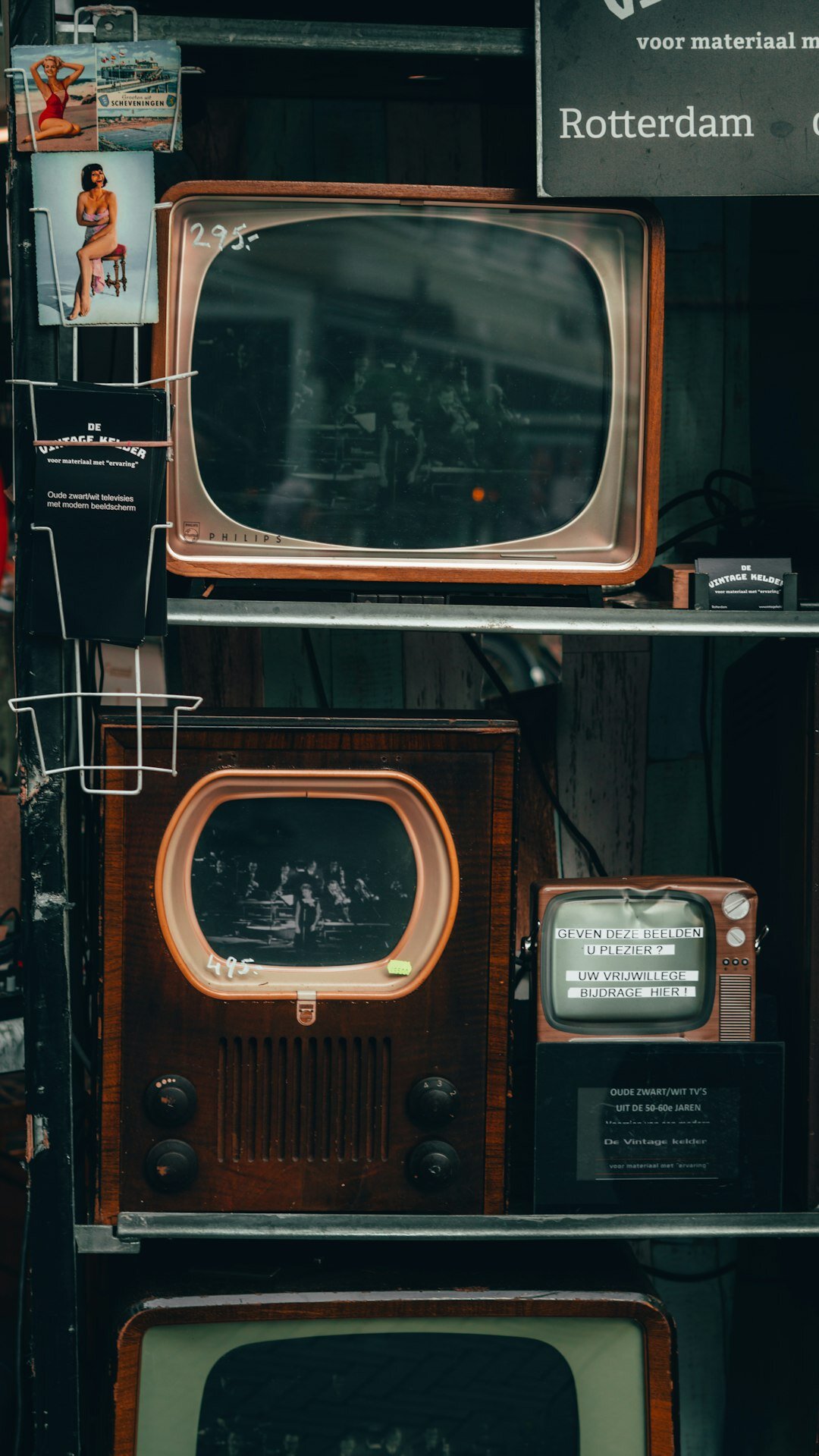 vintage television broadcast